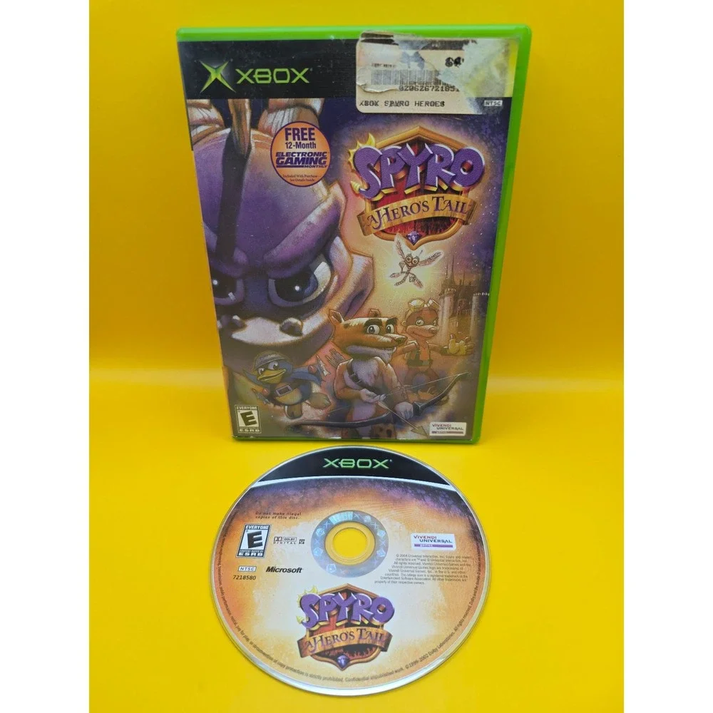Microsoft - Xbox Spyro: A Hero's Tail Tested/Working - Missing Manual